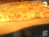 Paso 5 - Pizza carbonara con bacon y cebolla
