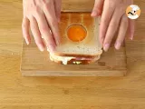 Paso 5 - Club sandwich con huevo