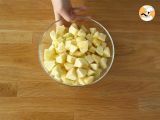 Paso 3 - Samosas de crepes con manzanas caramelizadas