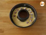 Paso 3 - Tarta donut rellena de frambuesas (con glaseado express)