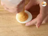 Paso 3 - Huevos rellenos al pimentón