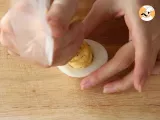Paso 3 - Huevos rellenos (mimosa) en 4 versiones