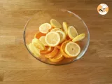 Paso 1 - Sangría con naranja y limón
