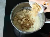 Paso 5 - Pasta con pollo y salsa gorgonzola