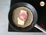 Paso 2 - Galette de sarraceno con queso raclette