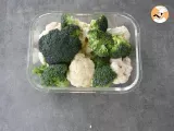 Paso 1 - Medallones de coliflor y brócoli al curry