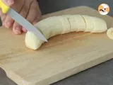 Paso 1 - Batido vegano de plátano