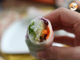Paso 7 - Rollitos de primavera vietnamitas veganos: col morada y boniato