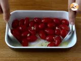 Paso 1 - Bruschetta de tomate asado y burrata