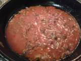 Paso 4 - Albóndigas de carne con salsa de tomate y queso (sin huevos)