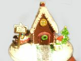 Paso 7 - Casita de galleta decorada para Navidad
