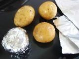 Paso 1 - patatas rellenas asadas dos veces