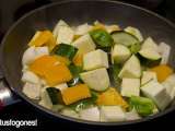 Paso 3 - Macarrones con verduras al parmesano