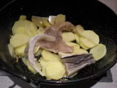Ajo de patata con bacalao y espárragos trigueros - foto 6