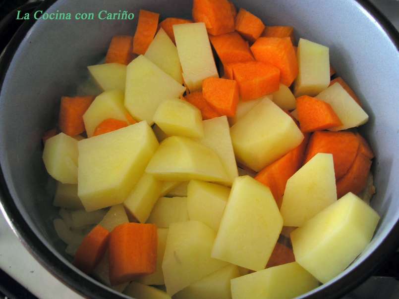 Albóndigas en salsa de zanahoria y Curry - foto 5