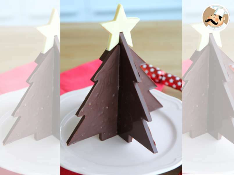 Árbol de Navidad de Chocolate 3D - foto 2