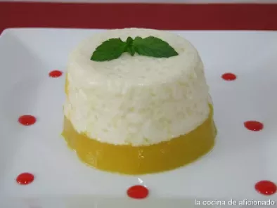 Arroz con leche con gelatina de mango - foto 3