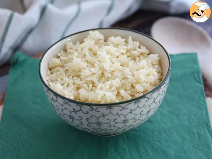 Arroz pilaf fácil (arroz cocido con cebolla)