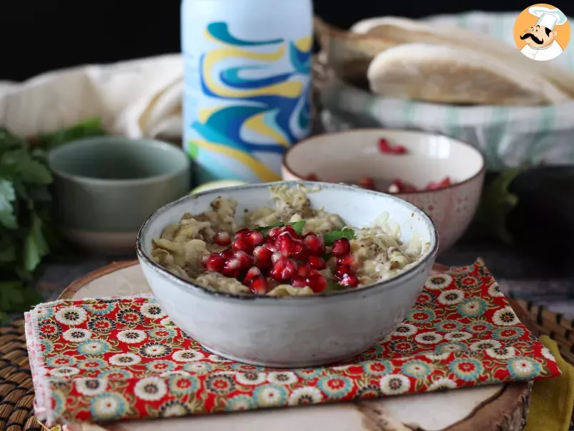 Baba ganoush o Mutabal la deliciosa crema de berenjena árabe - foto 3