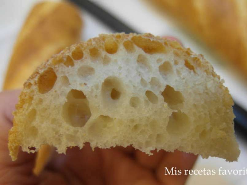 Barras de pan francés con masa madre - foto 4
