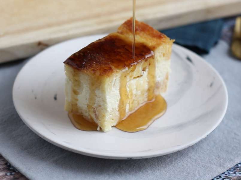 Barritas de cheesecake y tostadas francesas (French toast cheesecake bars) - foto 7