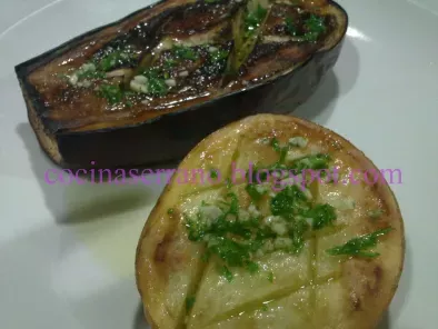 Berenjena y patata al horno - foto 2