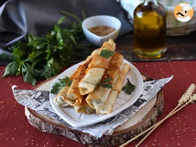 Börek, rollitos turcos de queso feta y perejil - foto 7