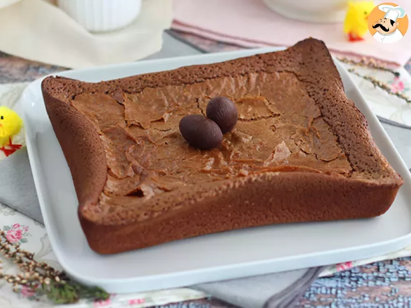 Brownie con restos de chocolate de Pascua - foto 2
