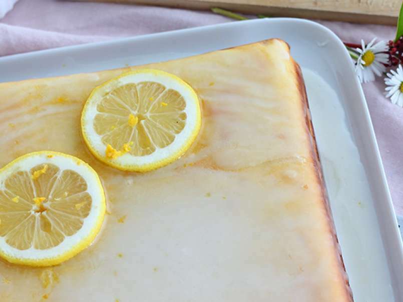 Brownie de limón con glaseado - foto 5