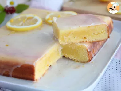 Brownie de limón con glaseado - foto 2