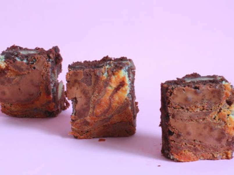 Brownies con Queso Cremoso - foto 2