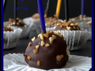 Cake Pops de Turrón