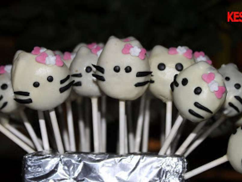 Cakes pops de Hello Kitty - foto 5