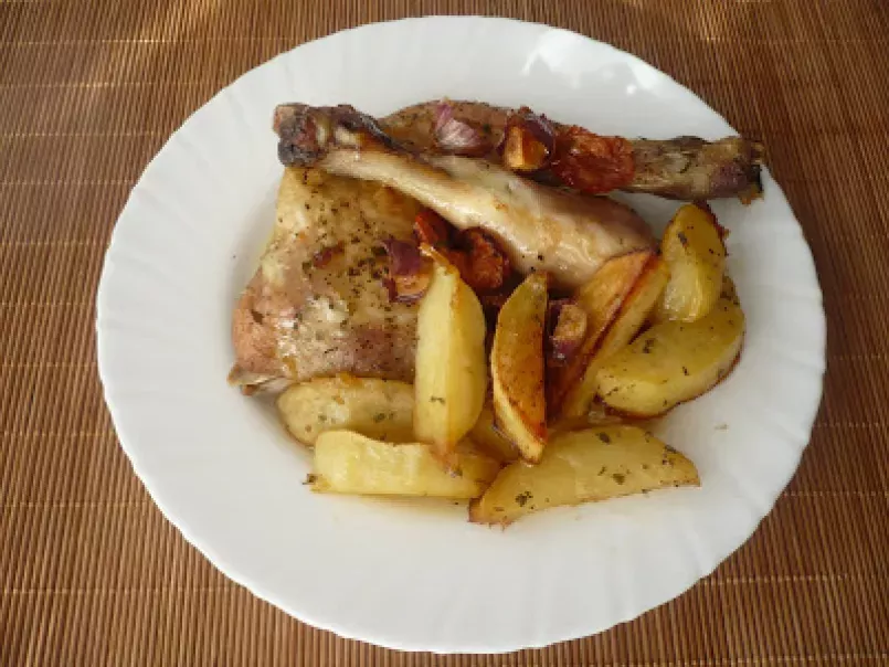 Carne Asada: Pollo al Horno con Patatas - foto 2