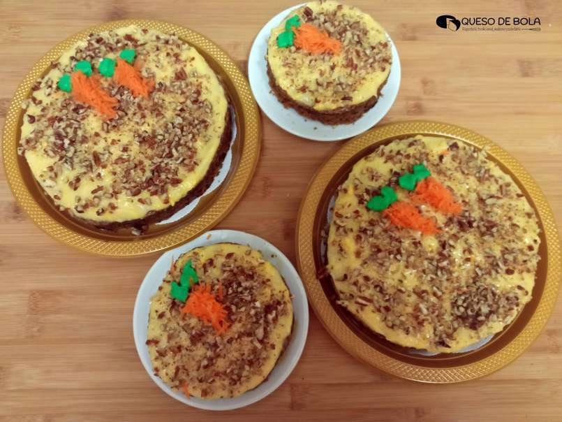 Carrot cake o tarta de zanahoria (receta original americana) - foto 3