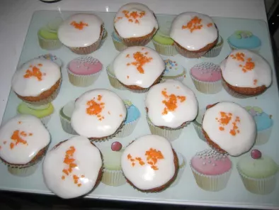 Carrot Cupcakes (Magdalenas de Zanahoria) - foto 3
