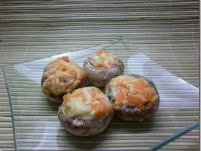 Champiñones rellenos en tempura - foto 2