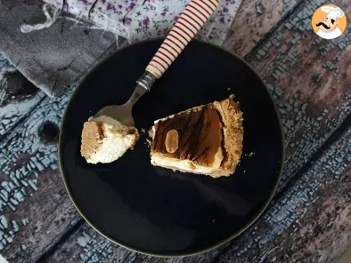 Cheesecake de Snickers - Tarta de queso con caramelo de mantequilla salada - foto 6