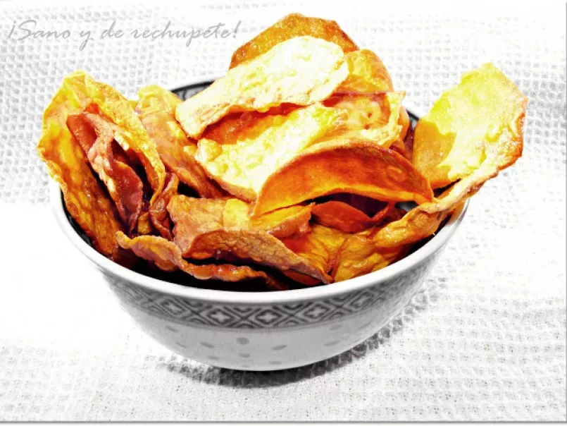 Chips de batata o boniato (Sweet potato chips) - foto 2