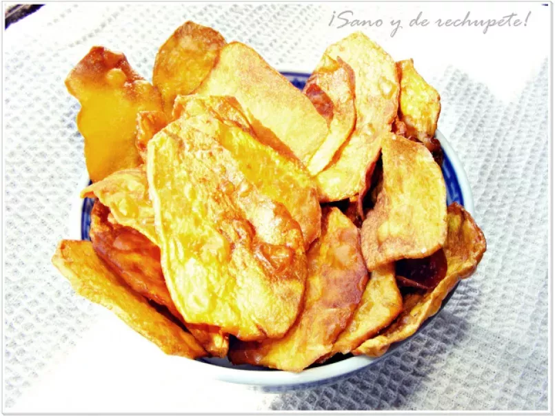 Chips de batata o boniato (Sweet potato chips) - foto 3