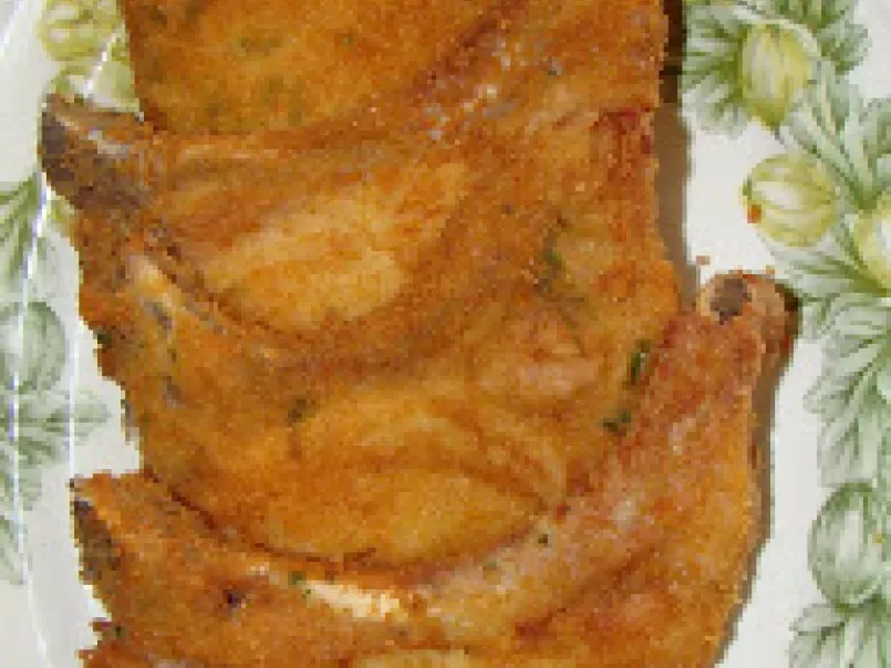 Chuletas de Cerdo Empanadas receta de mi abuela - foto 2