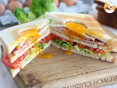 Club sandwich con huevo - foto 2