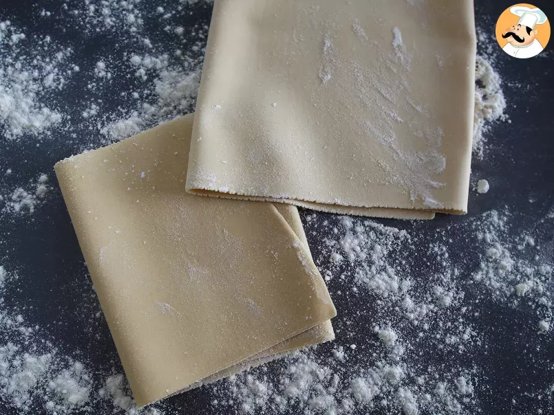 Cómo hacer pasta de lasaña casera - foto 3