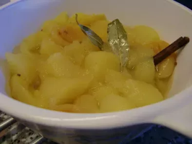 Compota de manzanas y mango en microondas - foto 2