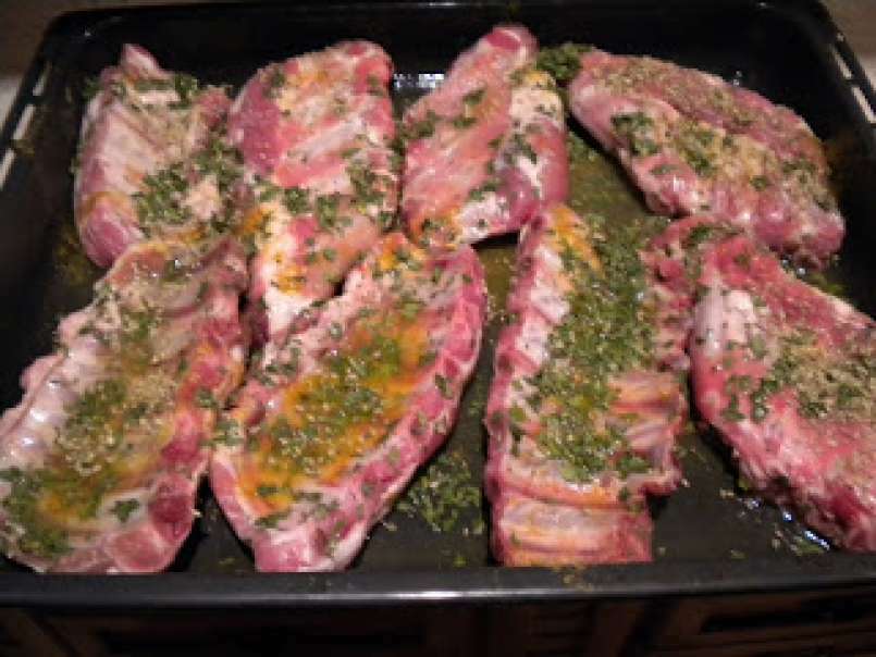 Costillas de cerdo al horno con patatas - foto 5