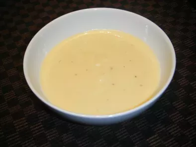 Crema de calabacín, puerro y patata