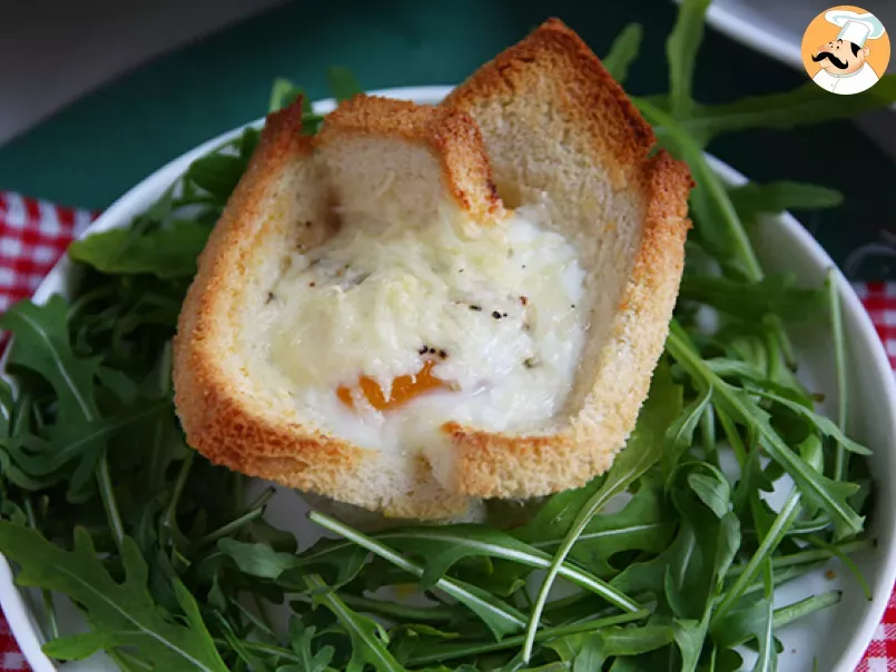 Croque muffin de jamón y queso - foto 3
