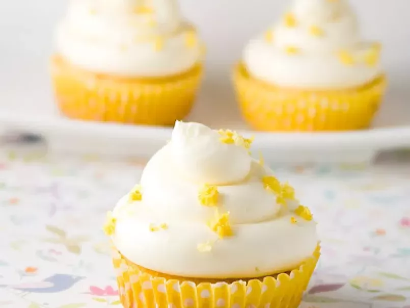 Cupcakes de Limón y Yogur - foto 4