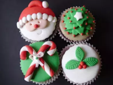 Cupcakes navideños. Feliz Navidad. - foto 3