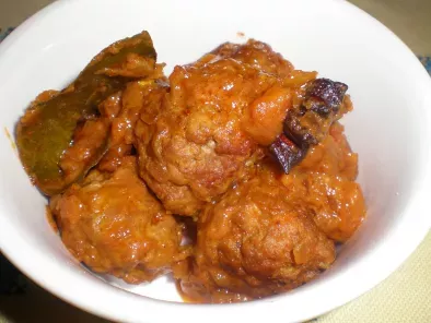 Curry de albóndigas de Kerala